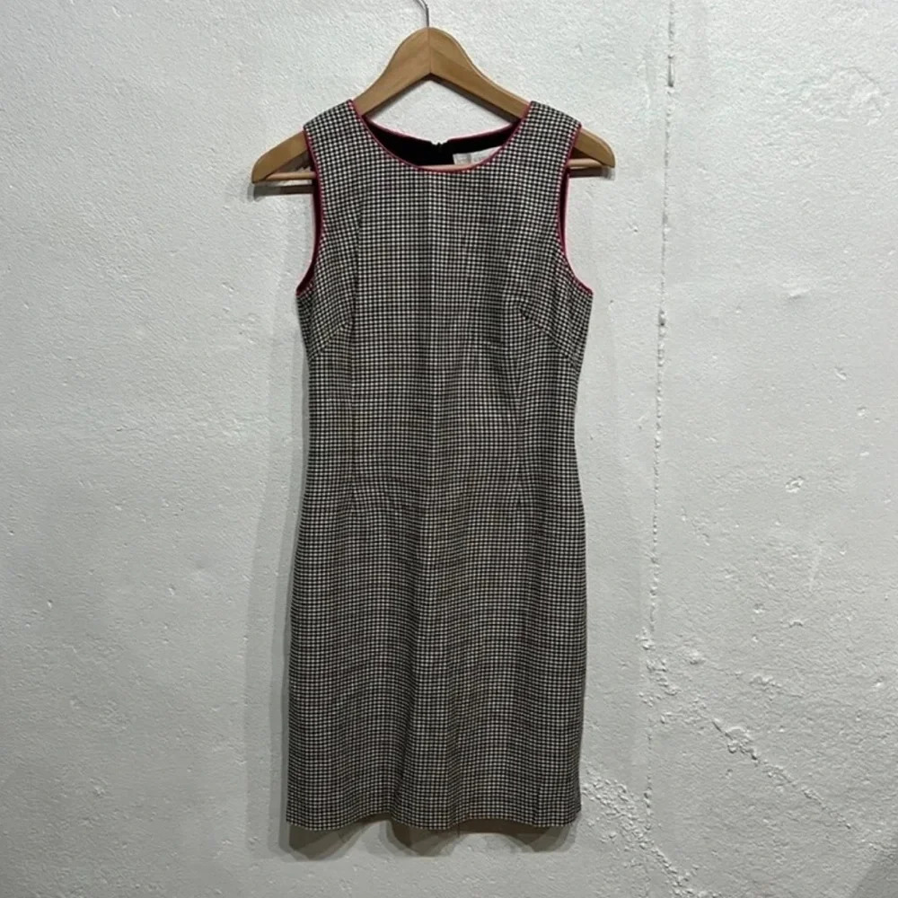 Petite Sophisticate Houndstooth Dress